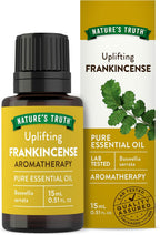 Nature's Truth Frankincense Essential Oil | 15 mL | Pure & Therapeutic Grade | Natural & Undiluted | Great for Diffusers