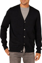 Amazon Essentials Men's V-Neck Cotton Cardigan Sweater