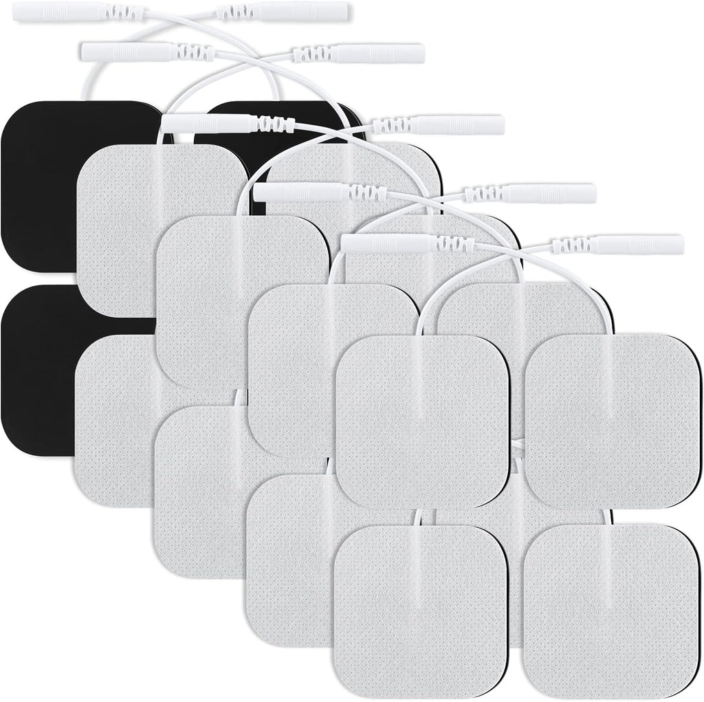 TENS Unit Replacement Pads, Self-Adhesive Electrode 20PCS, 2"x2" Electrode Pads for Muscle Stimulator Massager, Self-Adhesive TENS Pads for Electrotherapy
