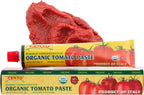 Cento Organic Tomato Paste, 4.56 Oz Tube (Pack of 12), Double Concentrated, Thick Paste from Red, Ripe Tomatoes, Grown and Processed in Italy - Non-GMO, Gluten-Free, BPA Free, Low Sodium
