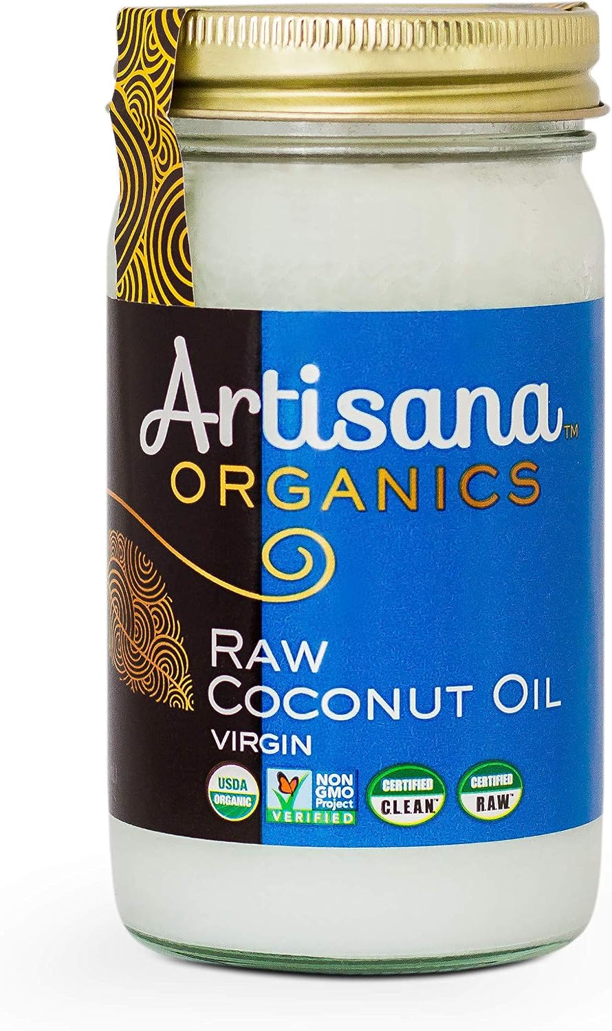 Artisana Organics Raw Virgin Coconut Oil (6 pack (14 oz))