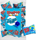 Ring Pop Blue Easter Candy, 30 Ct Individually Wrapped Bulk Lollipop Pack, Blue Raspberry Flavored Lollipop Suckers for Kids, Fun Candy Bulk for Easter Basket Stuffers, Egg Fillers, Party Favors