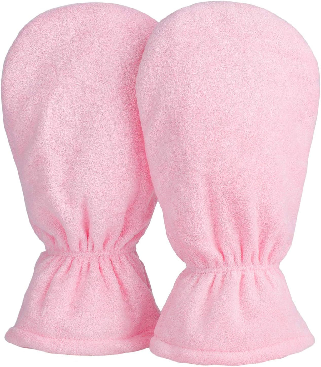 Segbeauty Thick Paraffin Wax Mitts, Paraffin Heated Hand SPA Mittens for Women, Gloves for Women Moisturizing Cracked Hands Hot Wax Hand Paraffin Thermal Treat SPA Wax Warmer Paraffin Wax Machine Pink