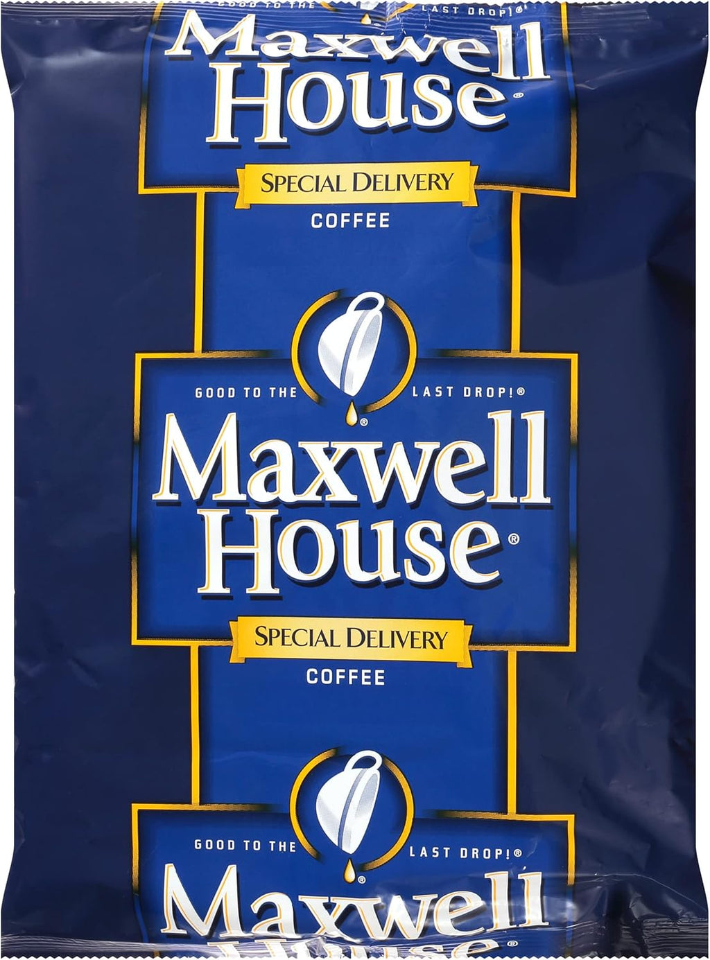Maxwell House Special Delivery Ground Coffee Single Serve (1.4 oz Bags, Pack of 42)