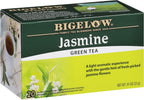 Bigelow Tea Jasmine Green Tea, Caffeinated Tea with Jasmine, 20 Count Box (Pack of 6), 120 Total Tea Bags