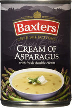 Baxters Luxury Cream of Asparagus Soup 400 g (Pack of 12)