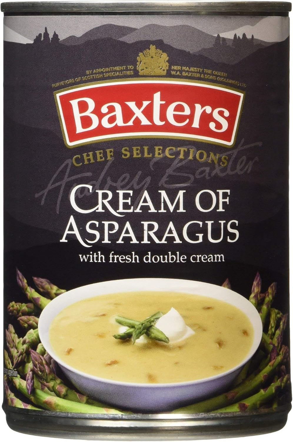 Baxters Luxury Cream of Asparagus Soup 400 g (Pack of 12)