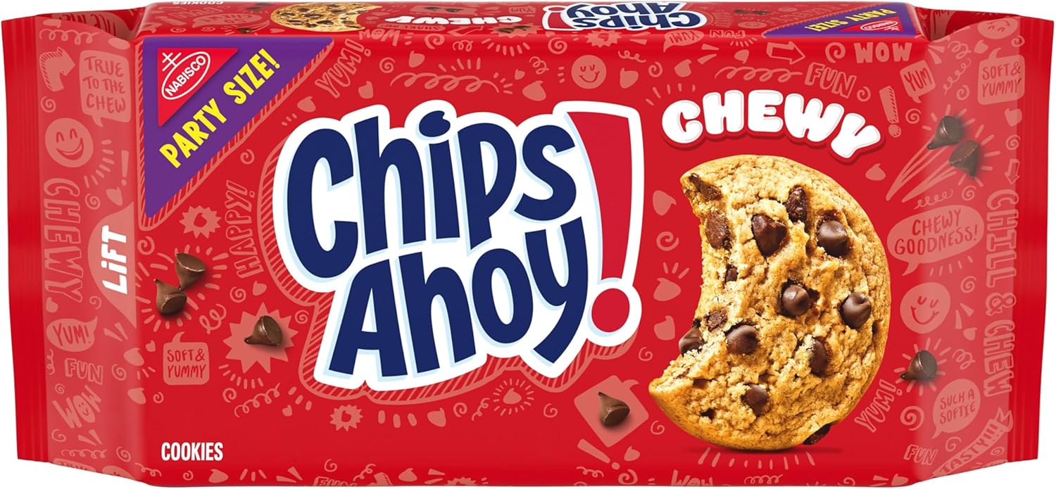 CHIPS AHOY! Chewy Chocolate Chip Cookies, Party Size, 26 oz
