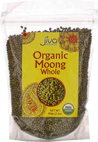 Jiva Organic Mung Bean - Mung Moong Beens Whole for Sprouting and Cooking - 2 lb Bean Bag – Indian Spices