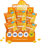 Shameless Snacks Sour Mango Madness - Sour Candy & Fruit Snacks, Tropical Mango Gummy Candy, Keto Snacks in Bulk, 3g Sugar Gluten Free Vegan for Adults
