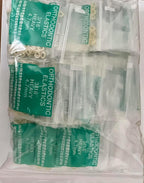 Orthodontic Elastics - 3/16 Heavy (6.4 mm) 50 individual bags of 100 elastics per bag - Amber Latex - Made in USA