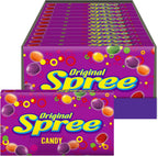 Wonka Spree Original Hard Candy, 5 Ounce Theater Candy Boxes (Pack of 12)