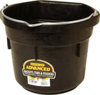 Little Giant Flat Rubber Bucket Rubber Flat Back Bucket (12 Quart) (Item No. DF12FB)