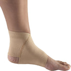 Champion Figure-8 Ankle Support, Light Elastic Compression Brace, Muscle Joint Recovery, Beige, Small