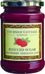 Thursday Cottage - Reduced Sugar Seedless Raspberry Jam - 315g