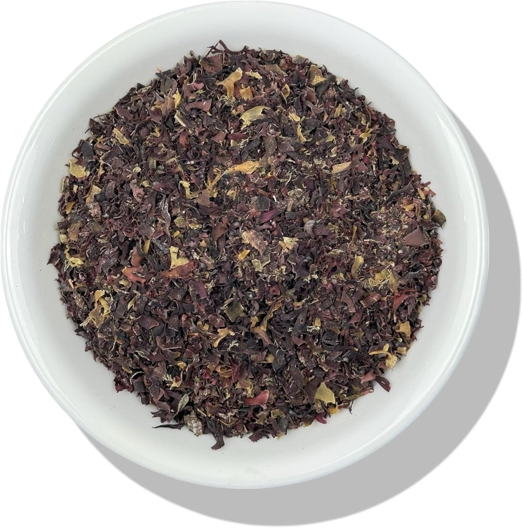 Evergreen Herbs Irish Moss (Flakes 4 oz) Carrageen moss, sea moss, irish moss, moss - Resealable Stand Up Pouch to Ensure Freshness!