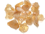Rough Citrine Crystal Stone, Comes with Velvet Bag (1/2 Pound)