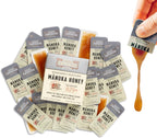 Manuka Emporium Raw Manuka Honey Packets MGO 829+ | 24 x 0.18oz Extra-Potent Snaps | Certified Monofloral New Zealand Honey | High Strength Superfood for Vitality, Recovery & Immune Support