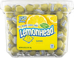 Lemonhead Hard Lemon Candy, Individually Wrapped Candy (150 Count) , 40.5 Ounce