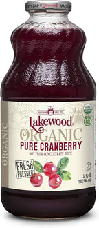 Lakewood 100% Juice Pure Cranberry -- 32 fl oz - 2 pc