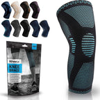 POWERLIX Leg Sleeve - Best Knee Brace for Leg Pain for Men & Women Knee Support for Running, Basketball, Weightlifting, Gym, Workout, Sports â€“Please Check Sizing Chart