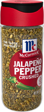McCormick Crushed Jalapeño Pepper, 1.37 oz (Pack of 6)