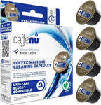 Lavazza Blue Compatible Cleaning Capsules. Coffee Machine Cleaner. Cleaning Pods Compatible with a Lavazza Blue Coffee System. Complete your Barista Kit with these Barista Accessories. 4 Uses.