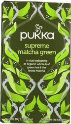 Pukka, Tea Matcha Supreme Organic, 20 Count