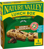 Nature Valley Peanut-Free Chewy Granola Bars, Double Chocolate, Made in a Peanut Free Facility, 5 Bars, 4.6 oz