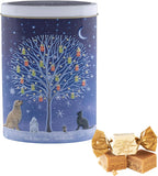 Gardiners of Scotland Handmade Fudge, Christmas Tree of Gifts Clotted Cream Fudge 8.8 Tin