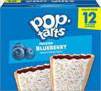 Pop-Tarts Toaster Pastries, Breakfast Foods, Kids Snacks, Frosted Blueberry (12 Pop-Tarts)