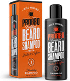 Wild Willies Beard Shampoo with Biotin & Caffeine - Nourishes & Strengthens - Moisturizing Anti-Dandruff Face Wash for Men of All Beard Types