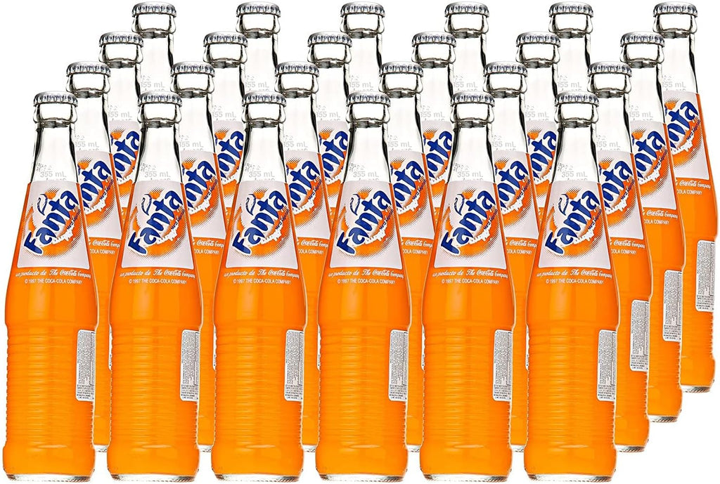 Fanta 12 Pack - Mexican Glass Soda - In Voodoux Sales Package