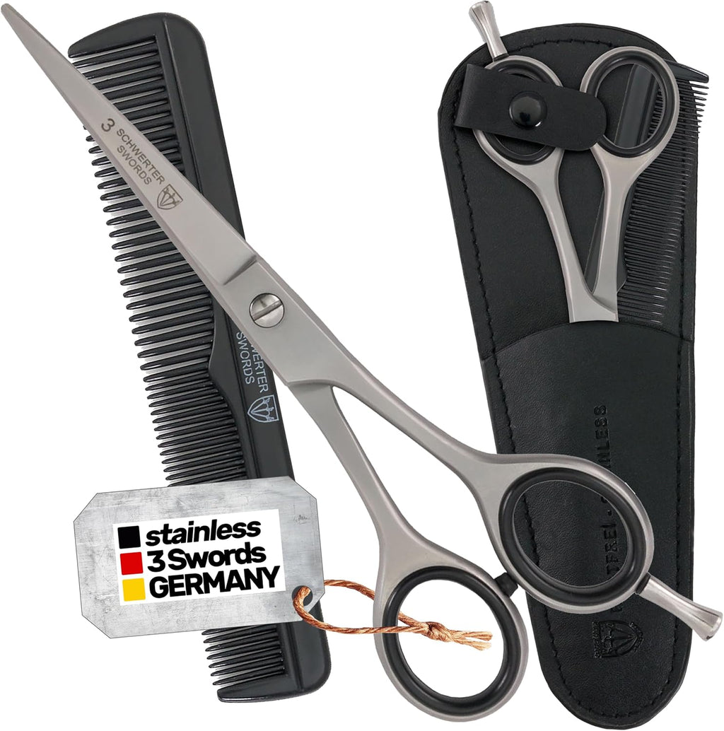 3 Swords Germany - Brand quality professional HAIR scissors, extra sharp