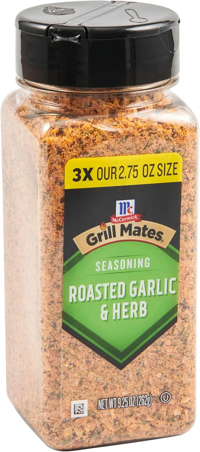 McCormick Grill Mates Roasted Garlic & Herb Seasoning, 9.25 oz