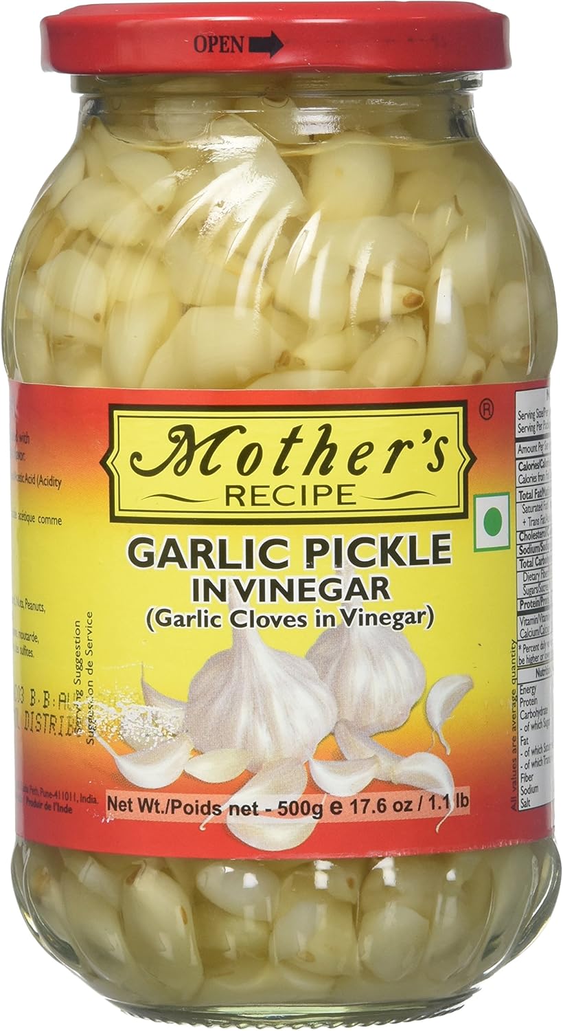 Mother's Recipe Garlic Pickle in Vinegar 17.6 Oz