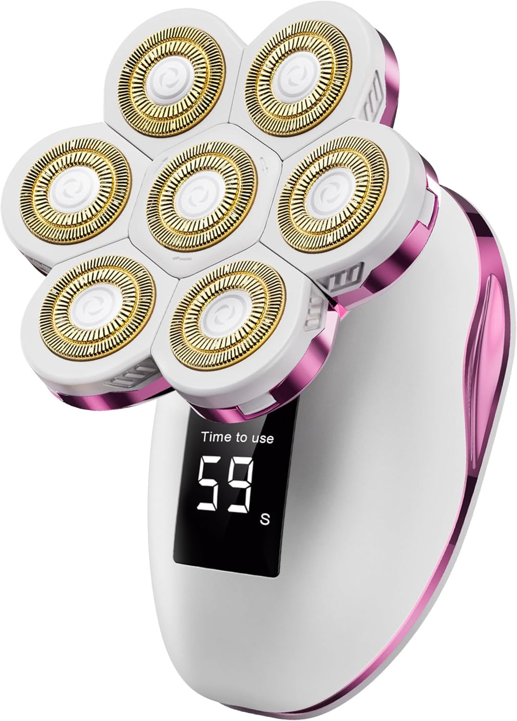 Electric Razors for Women Legs: 120 Minutes Long Time Use Rechargeable Electric Shaver for Women - IPX7 Waterproof Wet Dry Dual Purpose Hair Remover - Trimmer for Lady Face Public