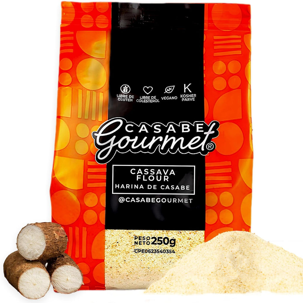 Casabe Gourmet Large Cassava Flour- (8.81 oz) – Vegan, Gluten Free Organic & Low Carb Casabe Made of Cassava Flour | Healthy Snack Option | Made in Venezuela