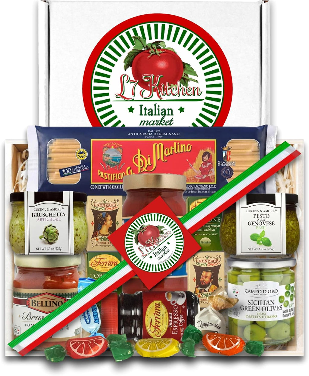 Deluxe Imported Italian Gourmet Gift Basket