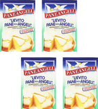 Paneangeli: "Lievito Pane degli Angeli" Vanilla Yeast - 16gr Packages (Pack of 4) [ Italian Import ]