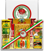 Family Style Imported Italian Gift Basket with Pasta, Sauce, Antipasto and More