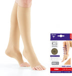 Neo G Therapeutic Compression Socks for Women 20-30 mmhg knee high - for spider or varicose veins, swollen legs, feet, ankles, edema. Closed or Open Toe Compressions Socks for Women