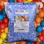 Lightning Bolts Sour-Filled Gumballs for Vending Machine – 1 Inch Large Assorted Fruit Chewing Gum 2.4 LB Bulk Refill – Sour Double Bubble Gum for Kids