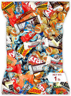 Bulk Chocolate Assortment Variety Pack - Chocolate Candy Variety Pack -Easter - 1 lb Bag of Milk, Dark, Bars and more! Bulk Candy Mix for Treat Bags (1 LBS)