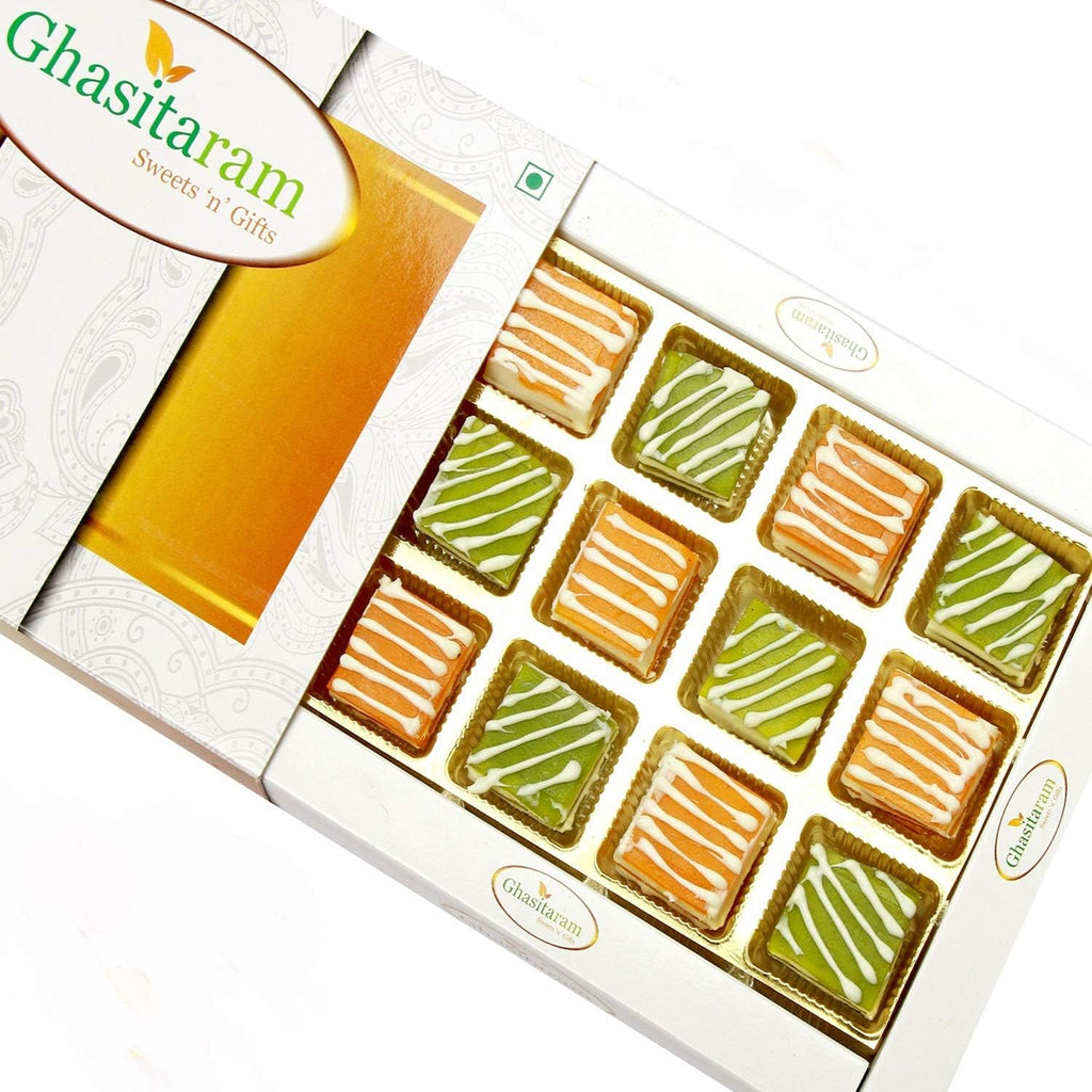 Ghasitaram Gifts Indian Sweets - Diwali Gifts - Diwali Sweets- Assorted Mango Bites 12 pcs