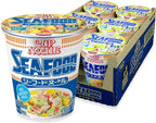 Nissin Cup Noodles Ramen Noodle Soup, Seafood, 2.68 Ounce (Pack of 6)