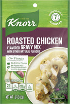 Knorr Gravy Mix Roasted Chicken Gravy For Delicious Easy Meals and Side Dishes No Artificial Flavors, No Added MSG 1.2 oz