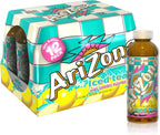 Arizona Tea, Premium Brewed Lemon Bottled Tea, 16 Fl Oz (Pack of 12)
