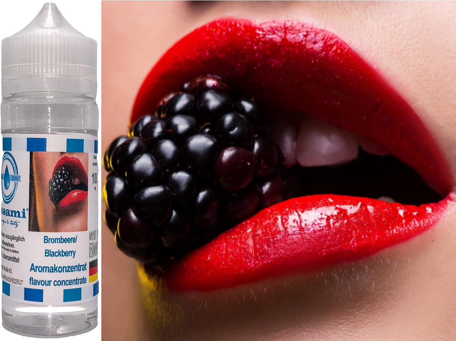 Blackberry Flavor Concentrate - Vegan - Sasami - 10ml