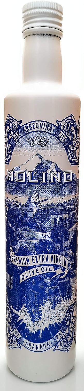 Molino 100% Arbequina Extra Virgin Olive Oil from Spain, 500ml bottle
